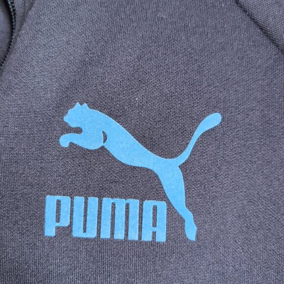 Puma Men's Full Zip Collared w/ Zip Pockets Sports Jacket, Small - Picture 4 of 7